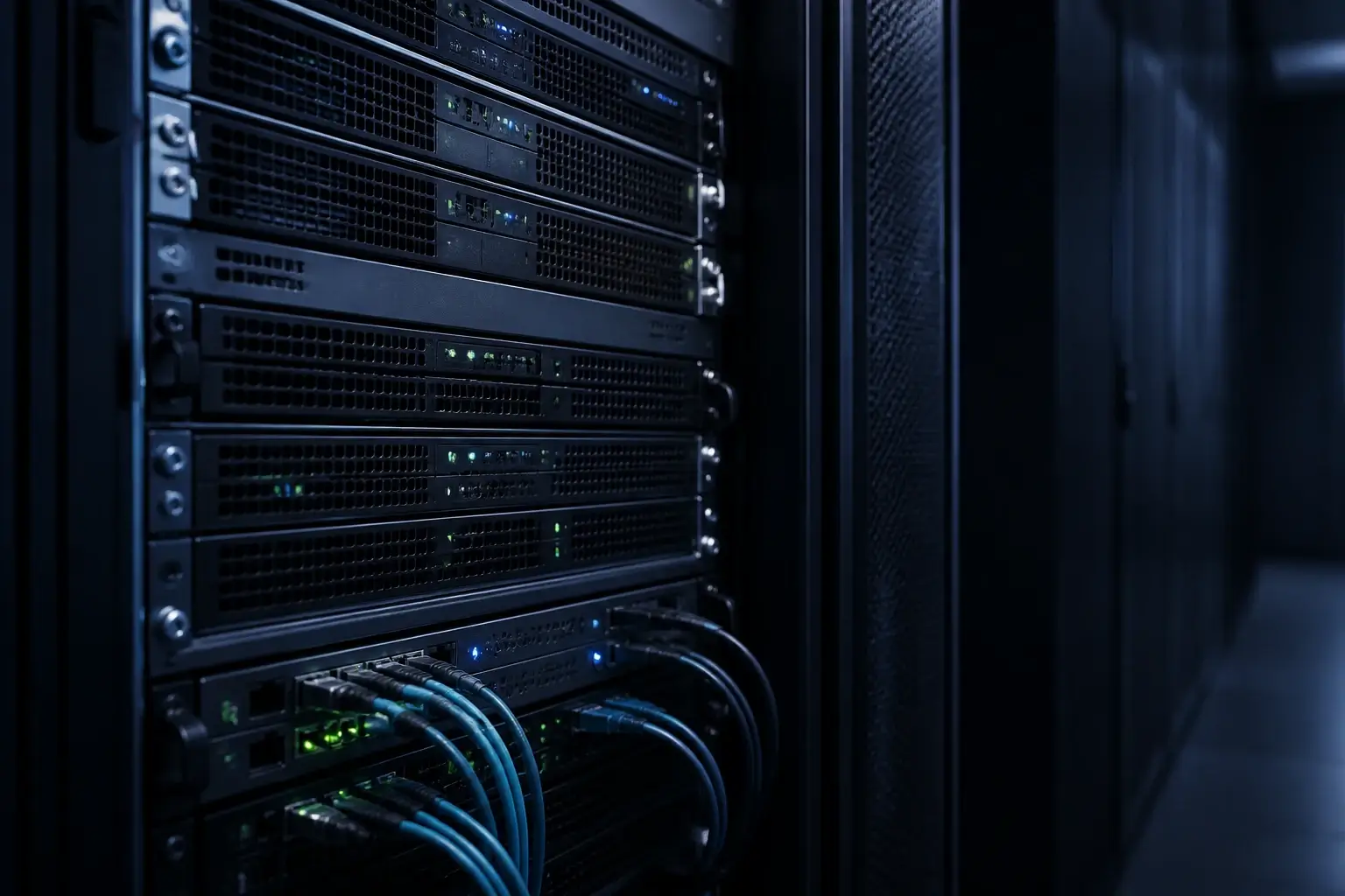 Eigene Server-Infrastruktur für den zuverlässigen Betrieb von Websites
